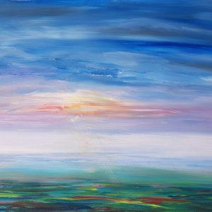 Aufdruck auf Leinwand „Idylle“